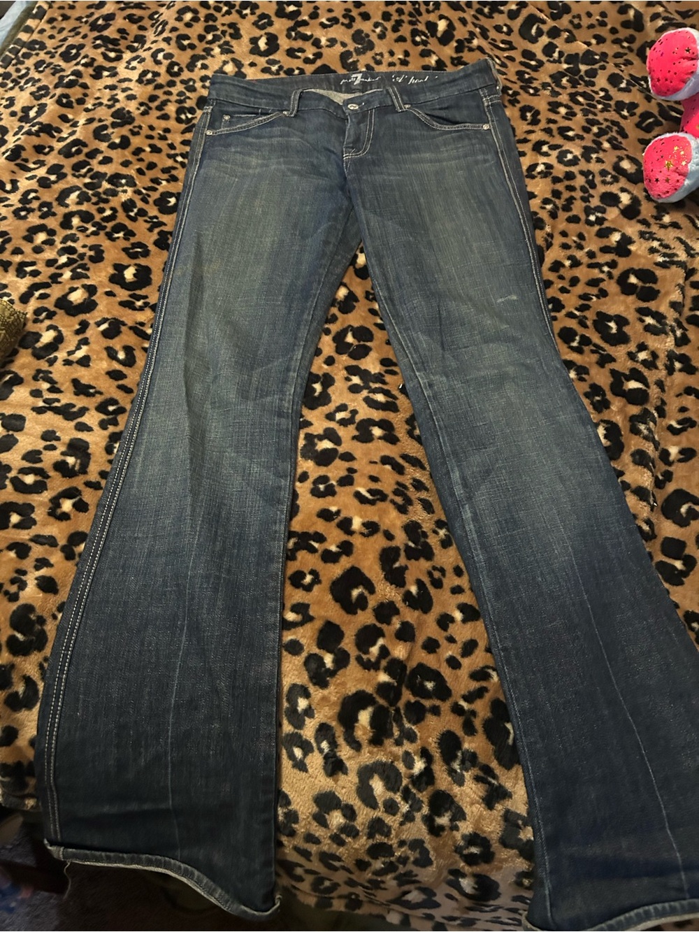 7 For All Mankind Dark Wash Flare Jeans